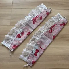 ハローキティ カーテン レース付き留め