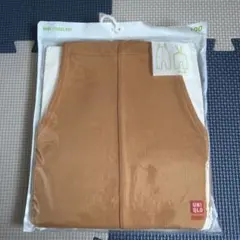 新品未開封★UNIQLO ブラウン　サロペットパンツ　オーバーオール 100
