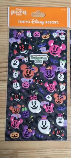 M361様　東京ディズニーリゾート ハロウィンシール 2012