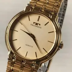 TECHNOS　Swiss　メンズ　8710-039 クオーツ稼働品