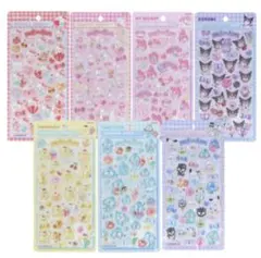 【正規品】 サンリオ ボンボンドロップシール 7枚 セット ♡ ©マークあり