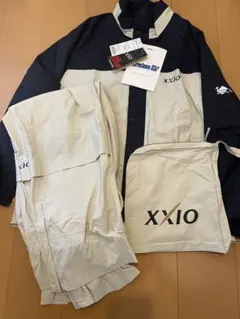 タグ付き未使用　XXIO ゴルフ用レインウェア　ベージュX黒　サイズXL 2026年最新】XXIO ゴルフ メンズ レインウェアの人気アイテム - メルカリ
