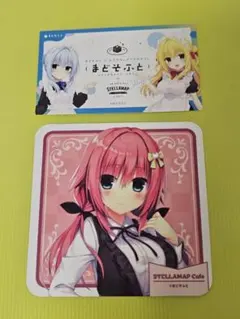 ミリア きゃべつそふと Cafe ホログラム缶バッジ しらたま - メルカリ