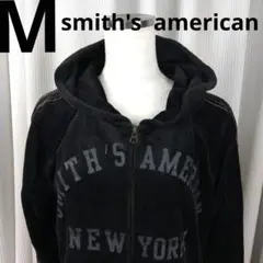 希少 SMITH'S AMERICAN M ブラックパーカー フルジップ 311