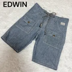 EDWIN エドウィン デニムハーフパンツ メンズ S