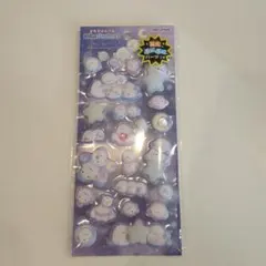 ★新品未開封★KAMIO シマエナガ　ピカプニシール　蓄光　肉球スクイーズ