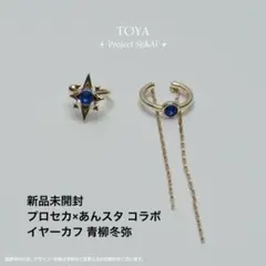 新品未開封 プロセカ あんスタ コラボ イヤーカフ 青柳冬弥