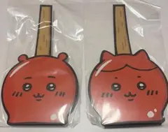 ちいかわ縁日　ヨーカドー　りんご飴台紙入り缶バッジ　ちいかわ　ハチワレ