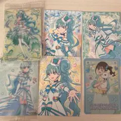 キュアリリアン 猫屋敷まゆ ウエハース 6枚セット