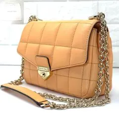 マイケルコース ショルダーバッグ チェーン レザー ソーホー キルティング