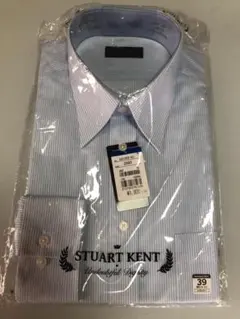 ◆415◆STUART KENT ストライプ長袖シャツ 39
