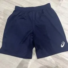 asics ネイビー バレーボール ショートパンツ サイズO - メルカリ