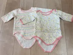 ロンパース 長袖　肌着 女の子　70