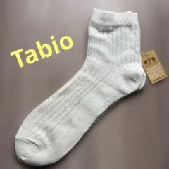【新品 未開封】Tabio 靴下屋 ソックス 薄手 オフホワイト