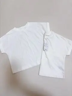 新品 ホワイト Tシャツ 2枚セット 90cm