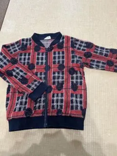 BREEZE チェック柄アウター 95cm