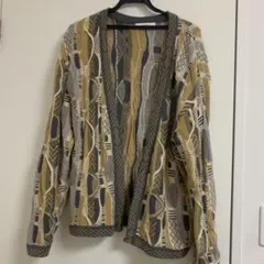 INHERIT ジャガードカーディガン（厚手）　Mサイズ