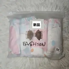 レディース ショーツ4枚セット フリル付きショーツ 可愛い ピンク スカイブルー