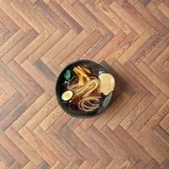 ミニチュアフード　昔ながらの中華そば　醤油らーめん