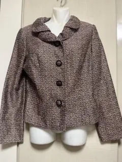 テーラードジャケット ブラウン系 多色　9号