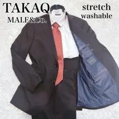 ✨ストレッチ&洗濯可能✨ タカキュー Male&Co. スーツ Y6 メッシュ