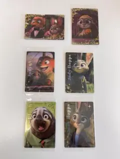 ズートピア ソフトクッキー カード レア ニック ジュディ