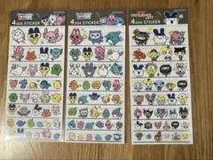 たまごっち　パラダイス　4sizeステッカー　3種