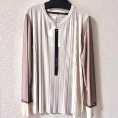 【新品】Eimee Law プリーツシースルートップス