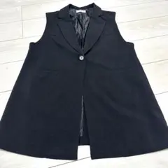 WEGO ジレ ブラック Fサイズのサムネイル