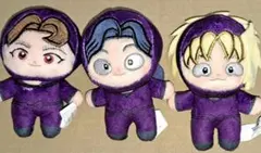 忍たま乱太郎 ほわぬい マスコット　4年生 綾部喜八郎　斉藤タカ丸　田村三木ヱ門