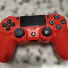 動作未確認】純正 PS4 ワイヤレスコントローラー レッド - メルカリ