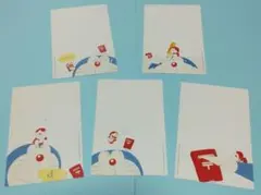 ドラえもんの未使用葉書５枚セット