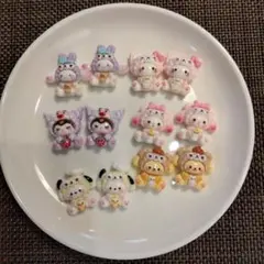 デコパーツ　サンリオ　12点セット
