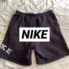 NIKE 白タグ？　ショート　パンツ ブラック　Lサイズ　綿100% メンズのサムネイル
