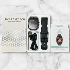 新品 スマートウォッチ iPhone Android対応 大画面 1.85インチ