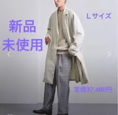 UNITED ARROWS ディクロス サイドスリット ラグランスリーブ コートのサムネイル