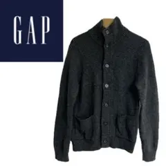 朱*煌様 GAP ニットカーディガン Sサイズ ダークグレー