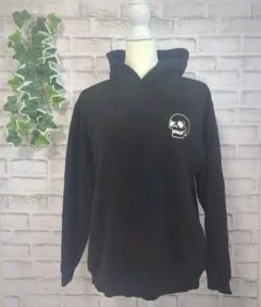 【ZARA】ザラ　レディース　長袖パーカー　黒　裏起毛　暖か