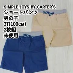 carter's ショートパンツ 男の子 3T(100cm) 2枚組 未使用