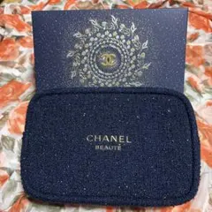 シャネル CHANEL ノベルティ デニムポーチ - メルカリ