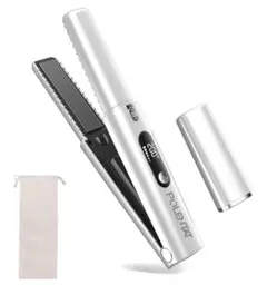 POLENTAT [電池着脱式 最新改良型] ヘアアイロン コードレス