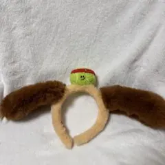 ロッテワールド　犬耳カチューシャ キャラクター付き