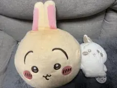 ちいかわ　ドーム クッション うさぎ ぬいぱれっとぬいぐるみうさぎセット