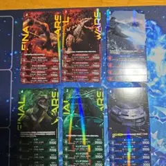 ゴジラ-1.0/C 怒りカード 4枚セット プロモ ゴジラ カードゲーム