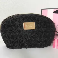 ビクシー ポーチ 黒 ブラック フラワー 花柄 レオパード ヒョウ柄