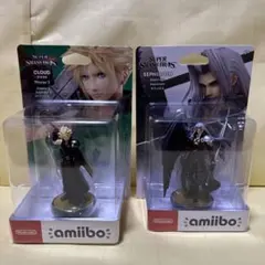 amiibo セフィロス クラウド ニンテンドー スマッシュブラザーズ
