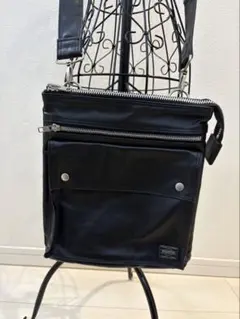 PORTER ブラック ショルダーバッグ