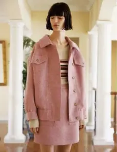 【新品未使用】LILY BROWN / リリーブラウン　ツイードジャケット