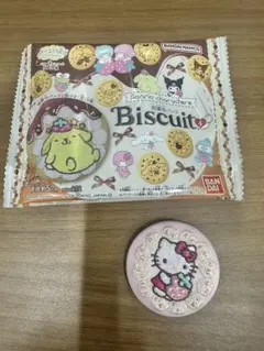 サンリオキャラクターズ 刺繍缶バッジ4 ハローキティ