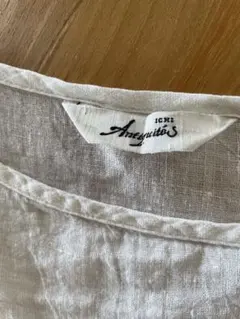 シャトルさま専用。イチアンティークス⭐︎リネンプルオーバー白 シャトルさま専用。イチアンティークス⭐︎リネンプルオーバー白